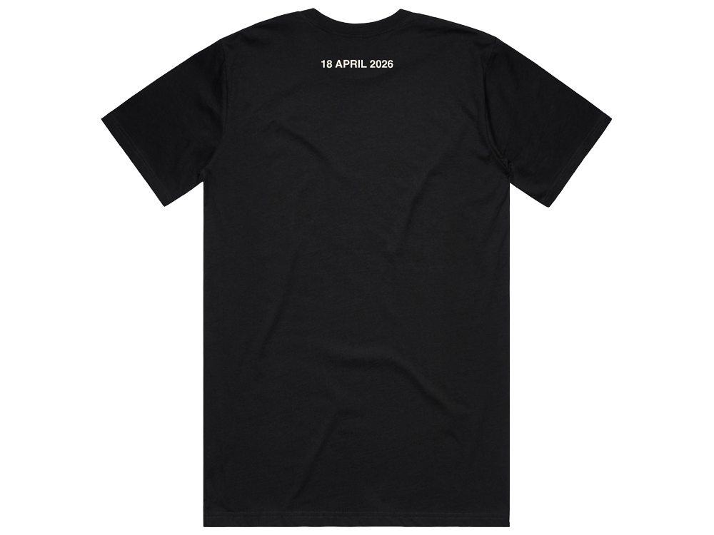 T-Shirt Melkweg Zwart